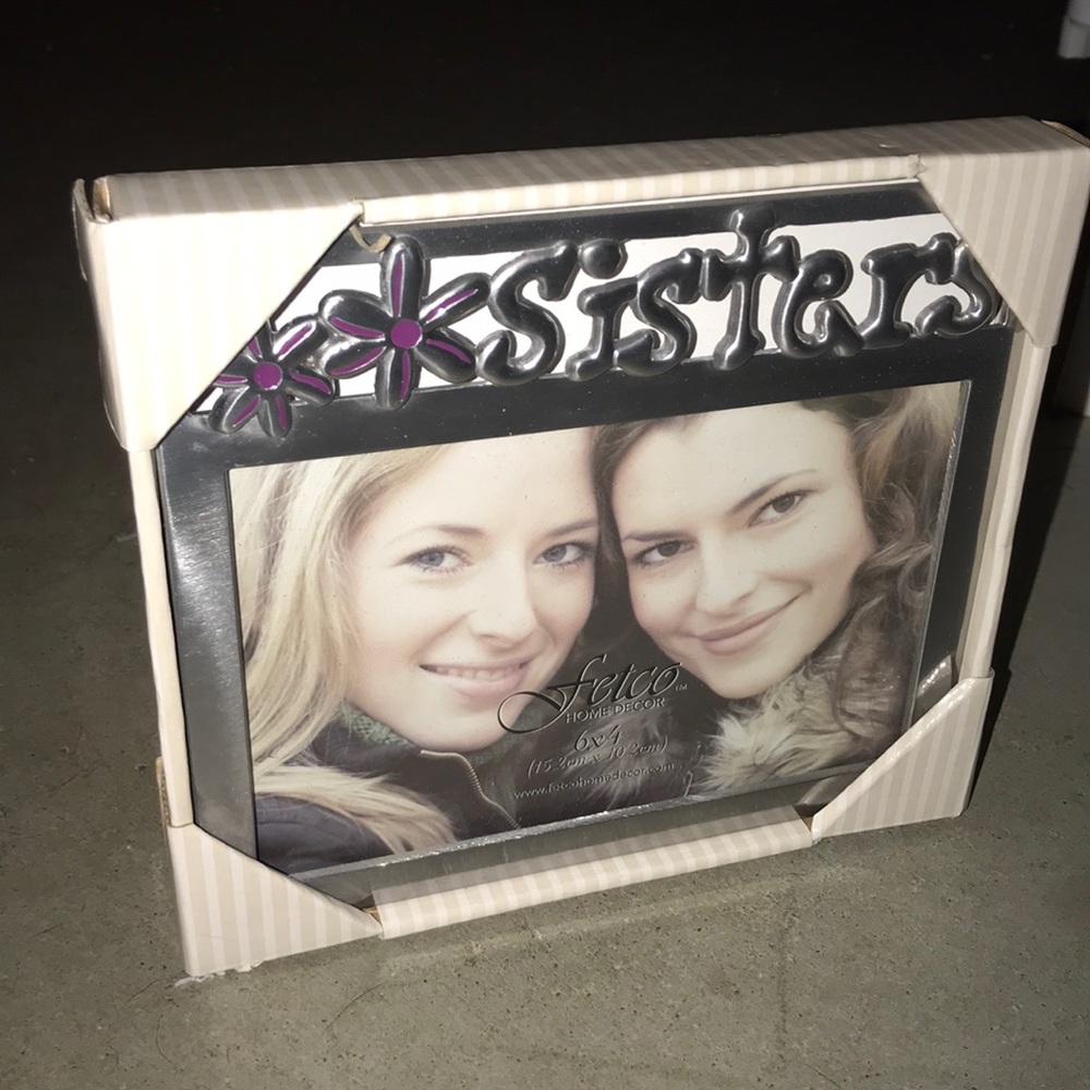 6x4 Sisters Picture frame